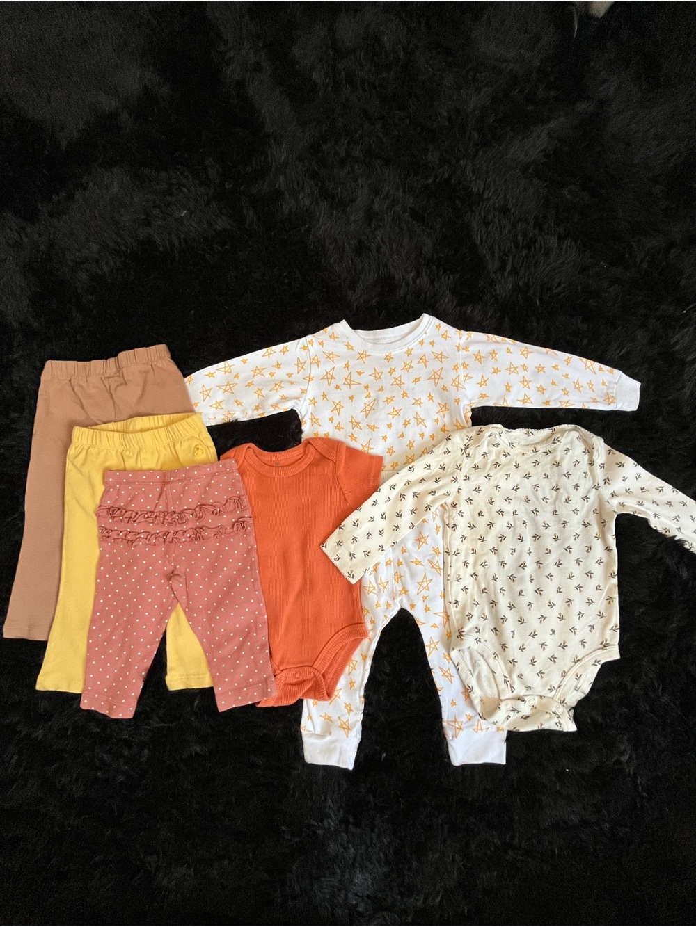COTTON 6-9 Months Girl FALL 7 Piece Bundle. Live Show Listing. $10 starts.